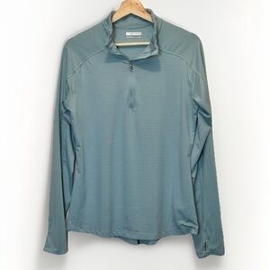 Columbia Women's Omni-Wick Blue Striped Long Sleeve L